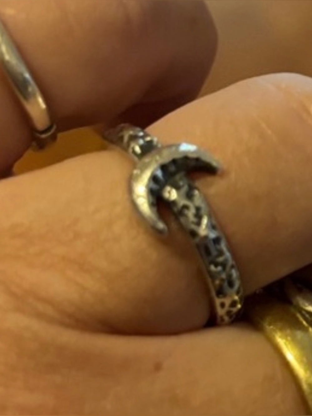 James Avery Starry Night Ring Size 6